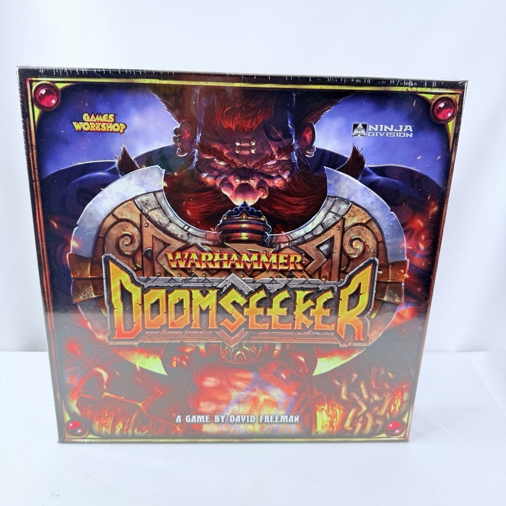 Warhammer: Doomseeker‎ Board Game - Ninja Division Games Workshop NEW SEALED